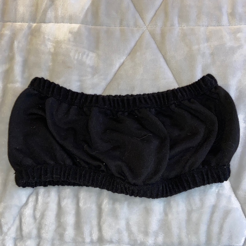 SHEIN black stretchy tube top